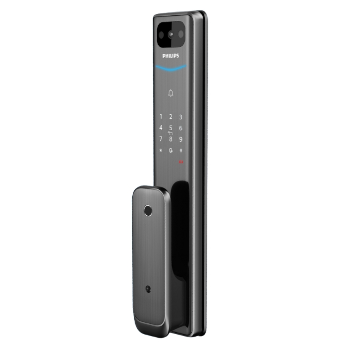Khóa cửa thông minh vân tay cao cấp Philips Alpha-V-5HWS Khóa cửa thông minh vân tay cao cấp Philips Alpha-V-5HWS