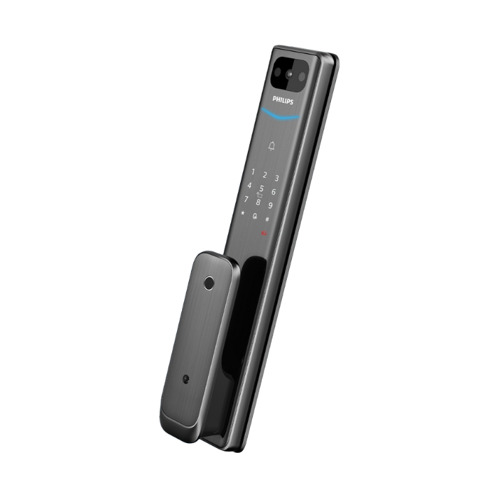 Khóa cửa thông minh vân tay cao cấp Philips Alpha-V-5HWS Khóa cửa thông minh vân tay cao cấp Philips Alpha-V-5HWS