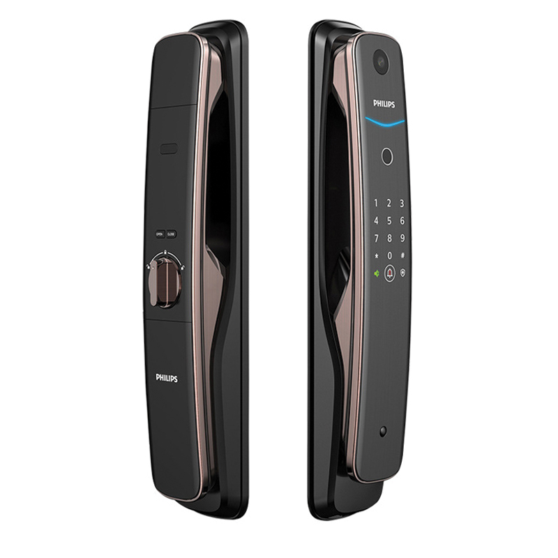 Khóa cửa thông minh vân tay cao cấp Philips DDL702E-5HWS