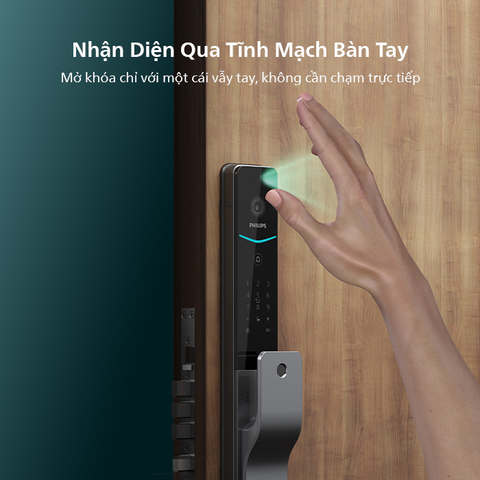 Khóa cửa vân tay Philips DDL720 MVP Khóa cửa vân tay Philips DDL720 MVP